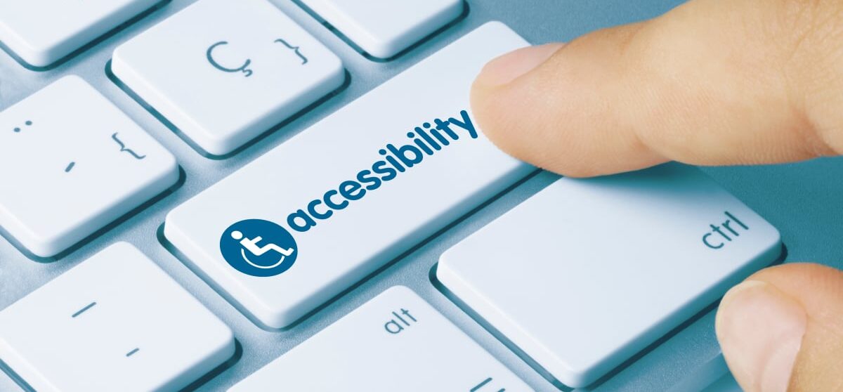 Accessibility Icon on Keyboard
